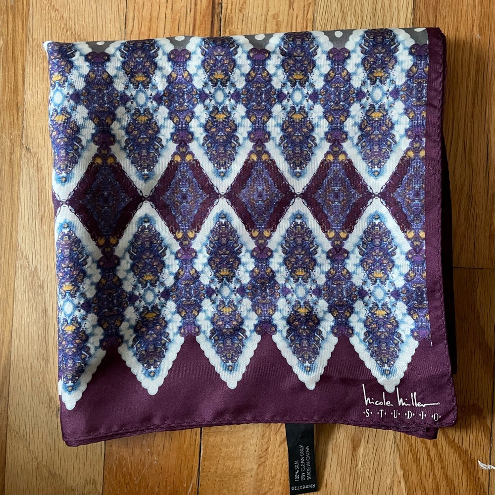 100% Silk scarf